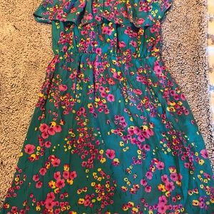 Aqua brand strapless dress, size small